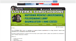 Desktop Screenshot of lusterkapila.pl